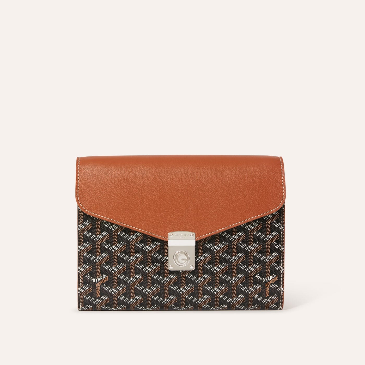 Goyard Chypre Wallet-Pouch Black & Tan - Image 2